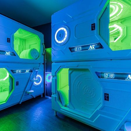 Art Seven Hostel Capsules Madrid Kültér fotó