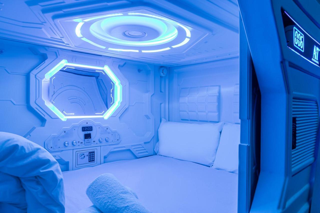 Art Seven Hostel Capsules Madrid Kültér fotó
