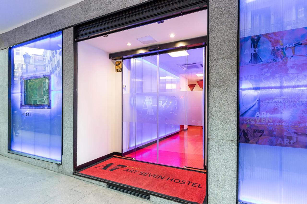 Art Seven Hostel Capsules Madrid Kültér fotó